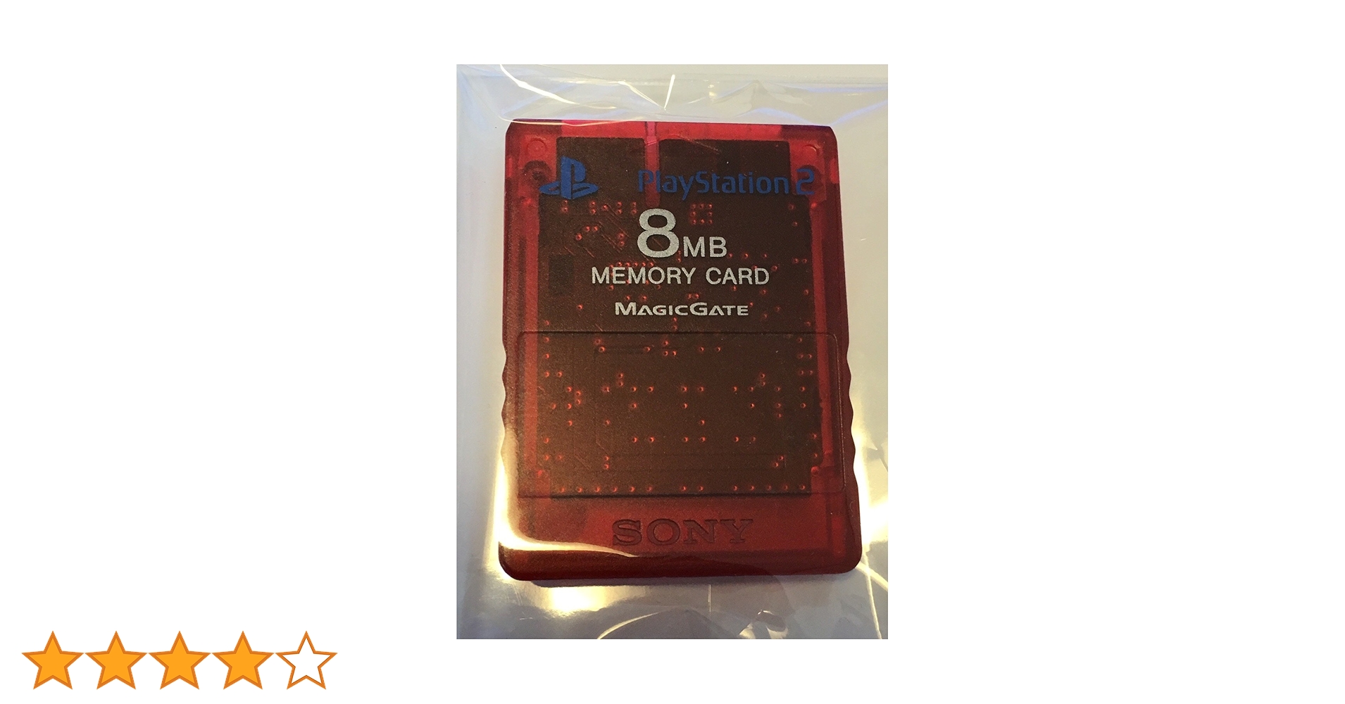 Amazon | Playstation 2 専用メモリーカード (8MB) クリムゾンレッド